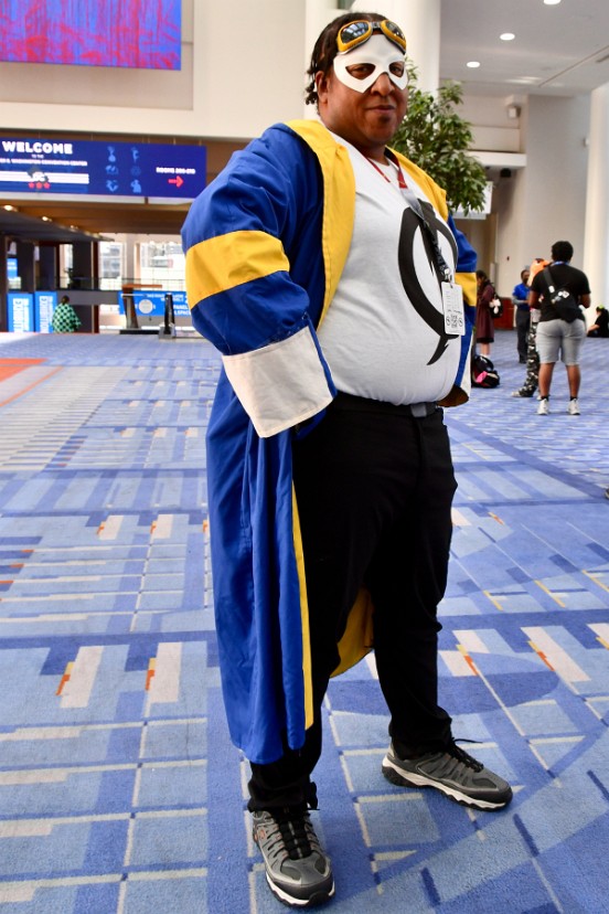 Static Shock in a Hero Pose