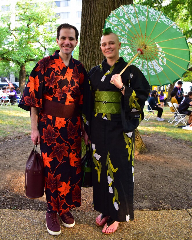 Lovely Pair in Kimono 1
